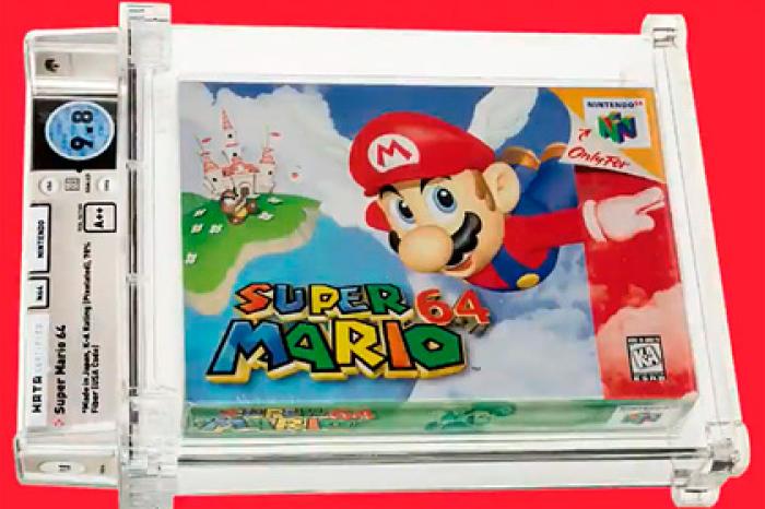 Игру про Марио продали за 1,5 миллиона долларов