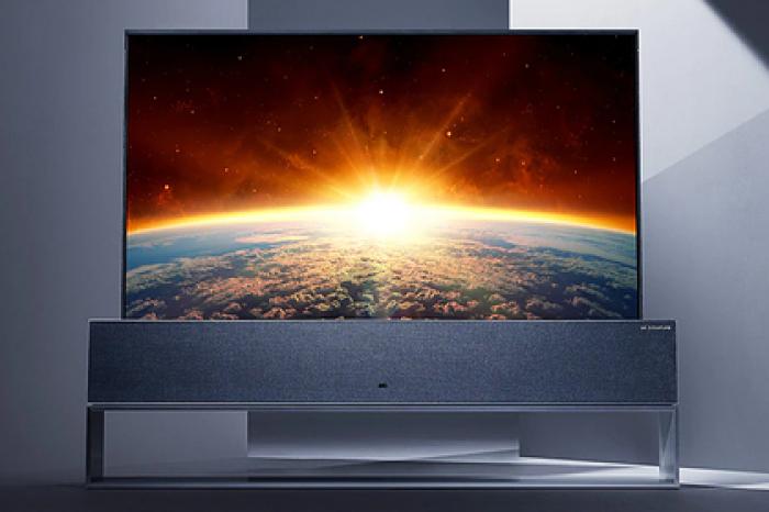 Названа стоимость телевизора-рулона от LG