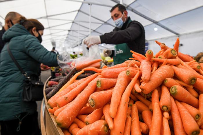 В России резко выросли цены на капусту и морковь