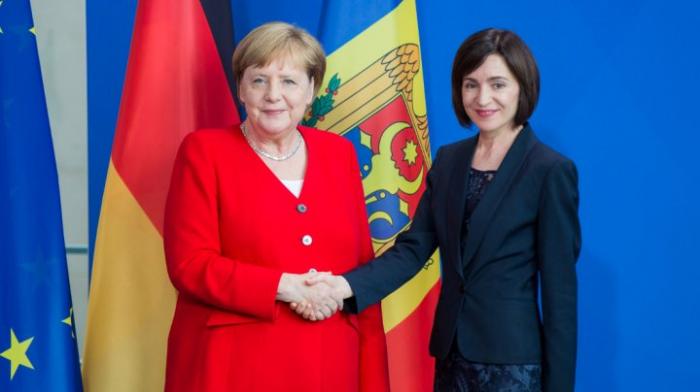 Maia Sandu, discuție cu Angela Merkel. Despre ce a vorbit președintele țării cu fostul cancelar german