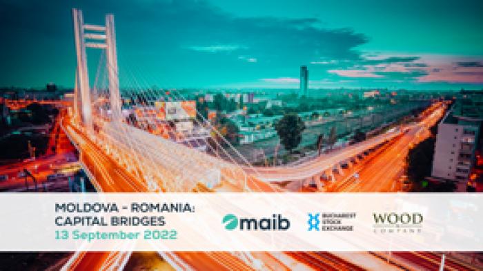 ​ SAVE THE DATE: FORUMUL „MOLDOVA - ROMANIA: CAPITAL BRIDGES” ÎN BUCUREȘTI