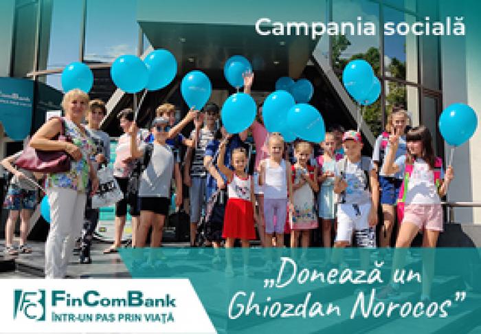 ​FINCOMBANK DESFĂŞOARĂ CAMPANIA „DONEAZĂ UN GHIOZDAN NOROCOS” PENTRU AL PATRULEA AN CONSECUTIV