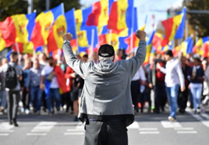 ​LA CHIŞINĂU A AVUT LOC CEL MAI DE AMPLOARE PROTEST DIN ULTIMII TREI ANI