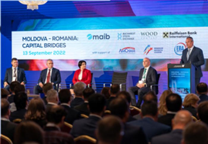 PRIMUL FORUM MOLDOVA – ROMÂNIA ORGANIZAT LA NIVEL ÎNALT PREZINTĂ OPORTUNITĂȚILE DE DEZVOLTARE OFERITE DE PIAȚA DE CAPITAL