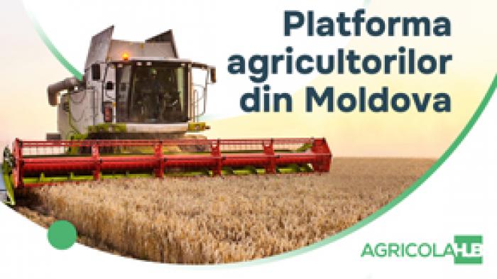 AGRICOLAHUB – UN NOU ECOSISTEM PENTRU AGRICULTORII DIN MOLDOVA