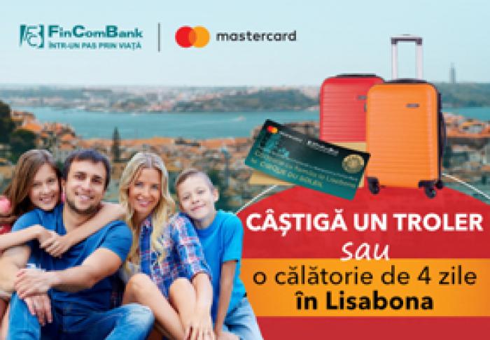 DOAR PÂNĂ PE 30 NOIEMBRIE, ACHITĂ CU CARDUL MASTERCARD FINCOMBANK ȘI CÂȘTIGĂ PREMII VALOROASE!