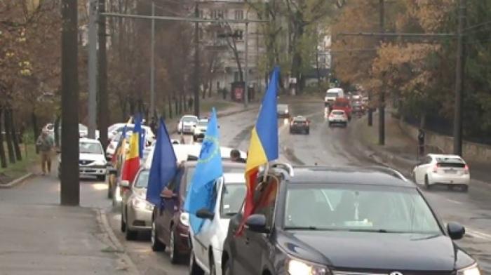 Liberalii, solidari cu popoul ucrainean. Partidul a organizat o caravană a automobilelor