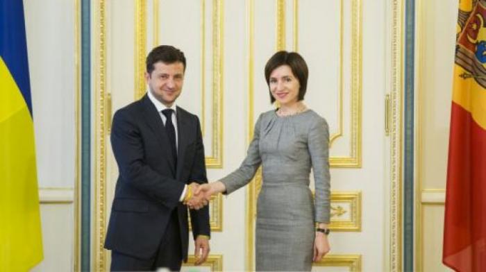 Președintele țării, Maia Sandu, a discutat cu liderul Ucrainei Volodymyr Zelensky