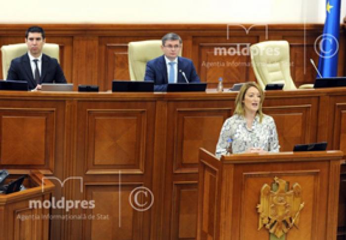 ROBERTA METSOLA: PARLAMENTUL EUROPEAN VA FACE TOT CE ESTE NECESAR PENTRU A SPRIJINI MOLDOVA PE CALEA ADERĂRII LA UE