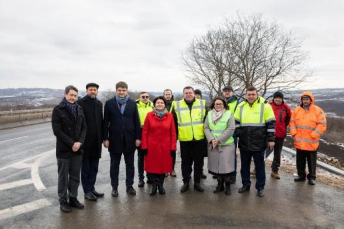 A fost deschis traficul rutier pe drumul de centură a orașului Chișinău, sectorul 1