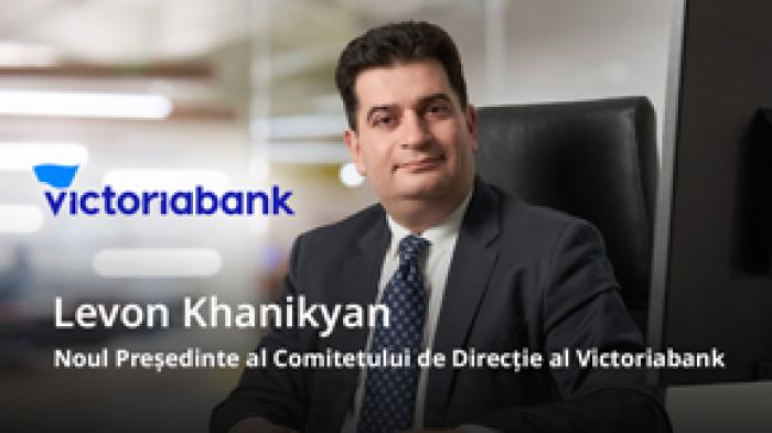 LEVON KHANIKYAN PREIA OFICIAL MANDATUL DE CEO AL VICTORIABANK