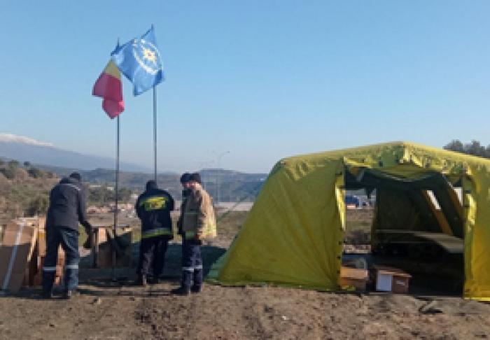 SALVATORII MOLDOVENI AU ÎNCEPUT LUCRĂRILE DE CĂUTARE ÎN ZONA CUTREMURULUI DE LA FRONTIERA TURCIEI CU SIRIA