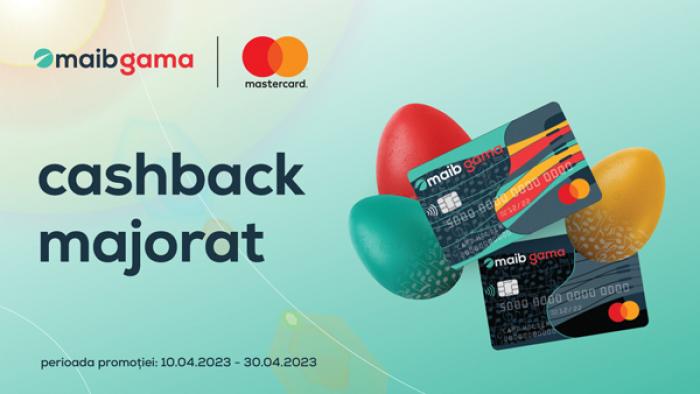 CU MAIB GAMA, SHOPPINGUL ŢI-ADUCE CASHBACK MAJORAT