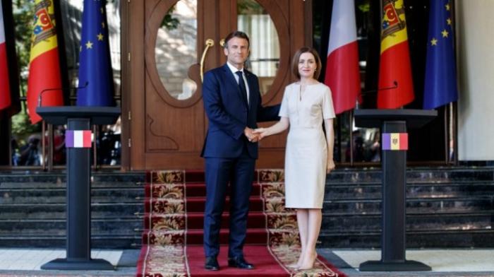 Emmanuel Macron, mesaj video pentru Maia Sandu în preajma summitului din 1 iunie