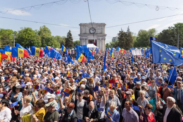 GUVERNUL A CHELTUIT 4,7 MILIOANE LEI PENTRU ORGANIZAREA ADUNĂRII „MOLDOVA EUROPEANĂ” DIN 21 MAI