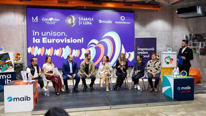 ÎN UNISON DE LA EUROVISION! MAIB A FELICITAT REPREZENTANȚII MOLDOVEI REVENIȚI DE LA EUROVISION SONG CONTEST 2023