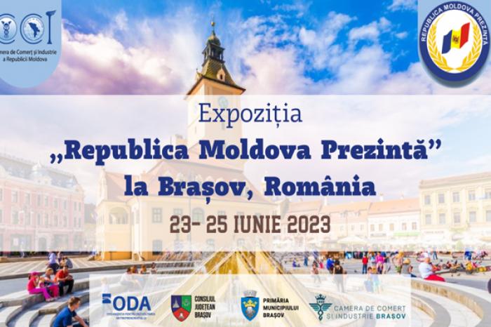 EXPOZIȚIA „MOLDOVA PREZINTĂ” VA AVEA LOC, ÎN PERIOADA 23-25 IUNIE, LA BRAȘOV