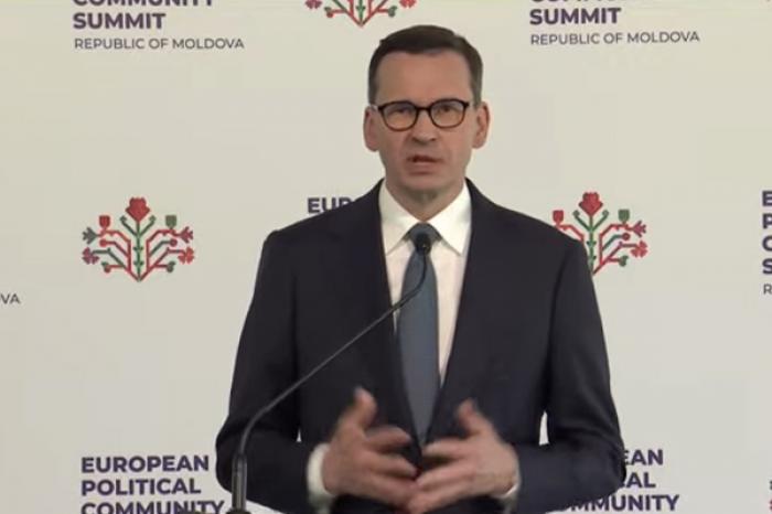 MATEUSZ MORAWIECKI: POLONIA PLEDEAZĂ PENTRU ACCELERAREA ADERĂRII MOLDOVEI LA UE