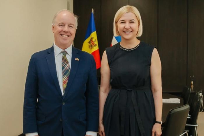 BAŞCANUL GĂGĂUZIEI A DISCUTAT CU AMBASADORUL SUA ÎN MOLDOVA DESPRE COOPERARE