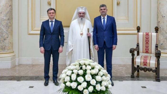 FOTO Premierul Dorin Recean a participat la ceremonia aniversară a Patriarhul Bisericii Ortodoxe Române, Preafericitul Daniel