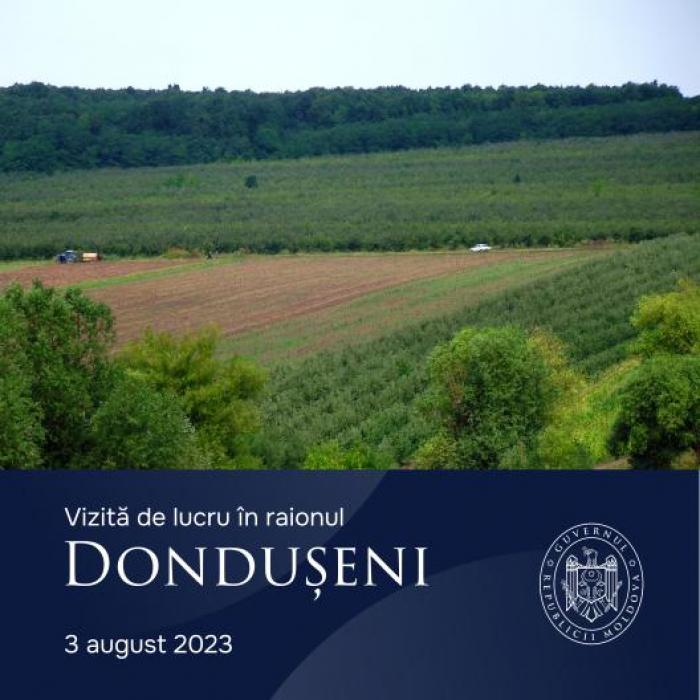 Prim-ministrul Dorin Recean merge în vizită de lucru la Dondușeni