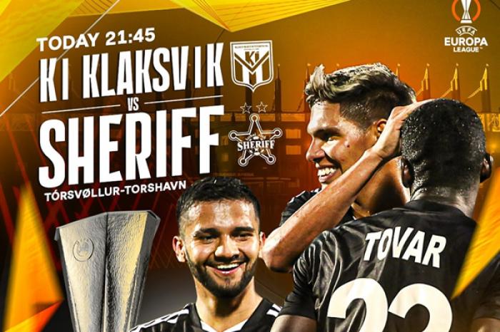 SHERIFF VA JUCA JOI CU CLUBUL KLAKSVIK (INSULELE FEROE)