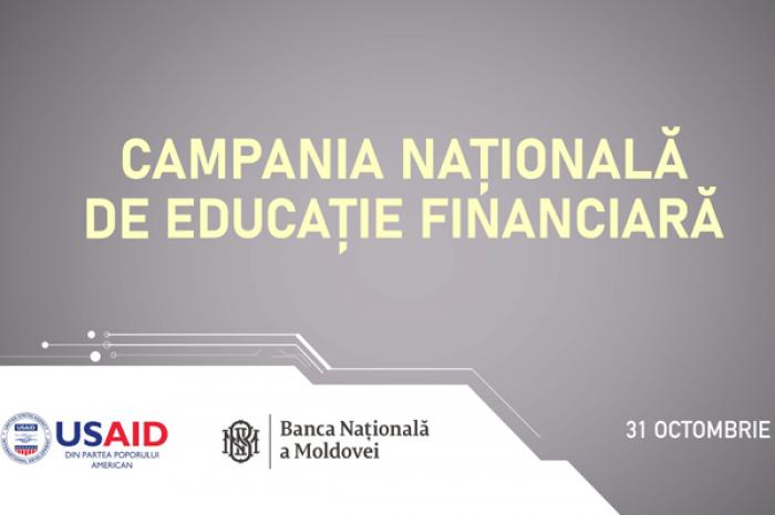 BNM ŞI USAID LANSEAZĂ „CEA MAI MARE CAMPANIE NAȚIONALĂ DE EDUCAȚIE FINANCIARĂ” ÎN MOLDOVA