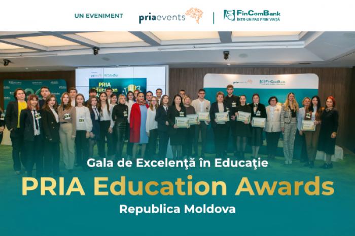 ​FINCOMBANK: GALA DE EXCELENȚĂ ÎN EDUCAȚIE A PREMIAT REUȘITELE ȘI SUCCESELE