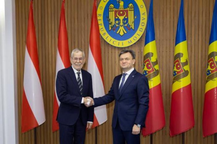 Premierul Dorin Recean, la întrevederea cu președintele Austriei, Alexander Van der Bellen: „Creăm condiții pentru atragerea investitorilor și dezvoltarea economică a țării după modelul european”