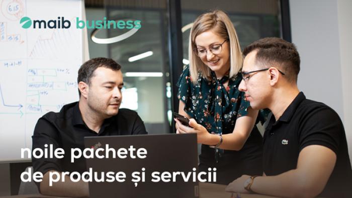 ​NOILE PACHETE BUSINESS DE LA MAIB – CREATE CU GRIJĂ PENTRU AFACERI