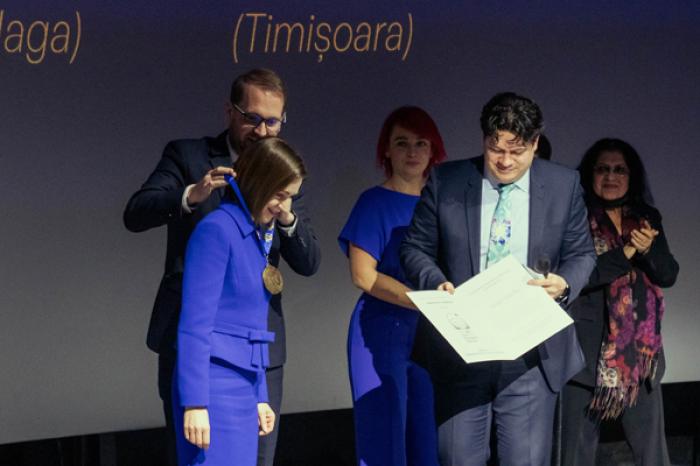 ​PREŞEDINTA MAIA SANDU A PRIMIT PREMIUL „TIMIŞOARA PENTRU VALORI EUROPENE”