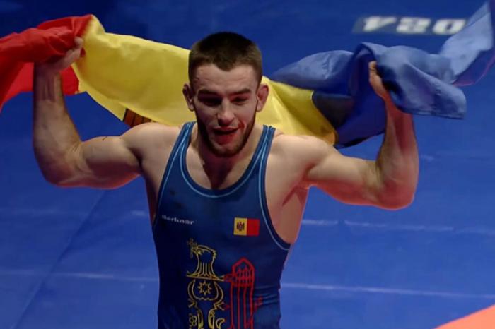 ​LUPTĂTORUL MOLDOVEAN ARTEM DELIANU A DEVENIT CAMPION EUROPEAN LA LUPTE GRECO-ROMANE