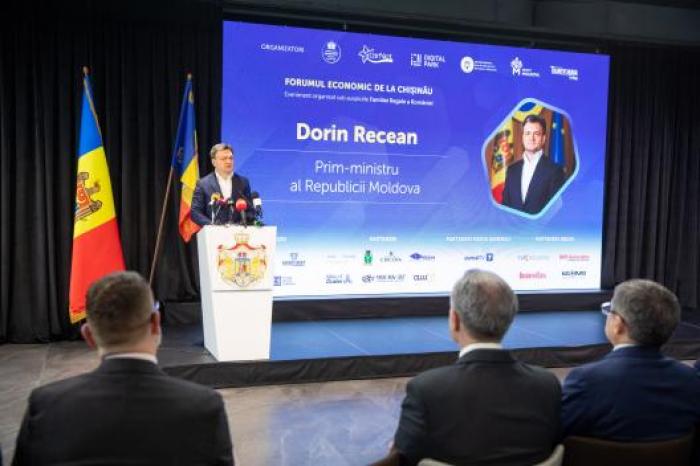 Premierul Dorin Recean, la Forumul Economic de la Chișinău: „Acum, investitorii străini au și mai multe motive să aleagă să investească în Republica Moldova”