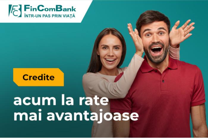 ​BENEFICIAZĂ DE UN CREDIT DE CONSUM DE LA FINCOMBANK LA RATE ȘI MAI AVANTAJOASE