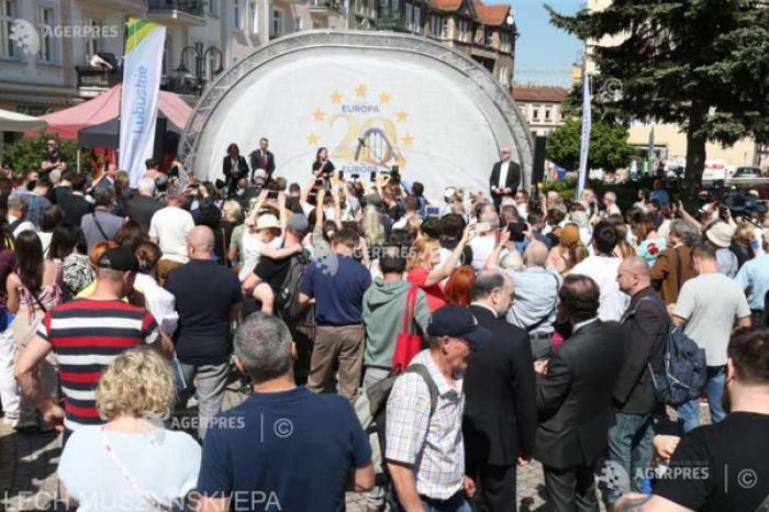 Germania şi Polonia au celebrat 20 de ani de la primul mare val al extinderii UE către est