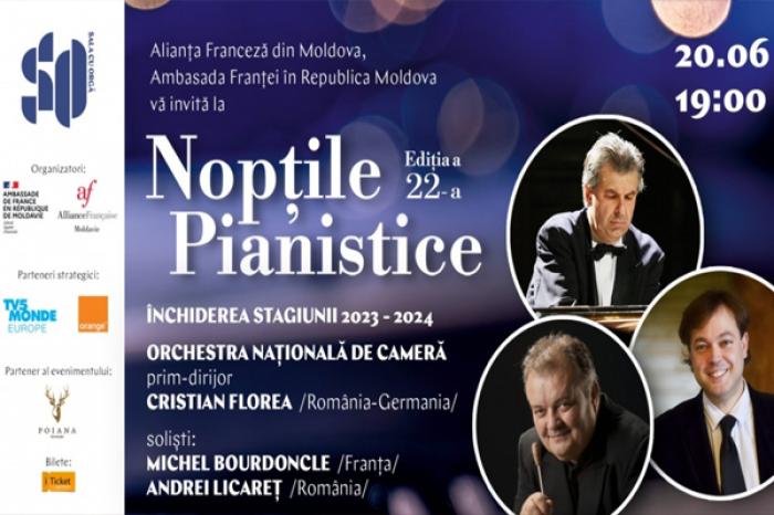 FESTIVALUL DE MUZICĂ „PIANO NIGHTS” VA ÎNCEPE SĂPTĂMÂNA VIITOARE ÎN MOLDOVA