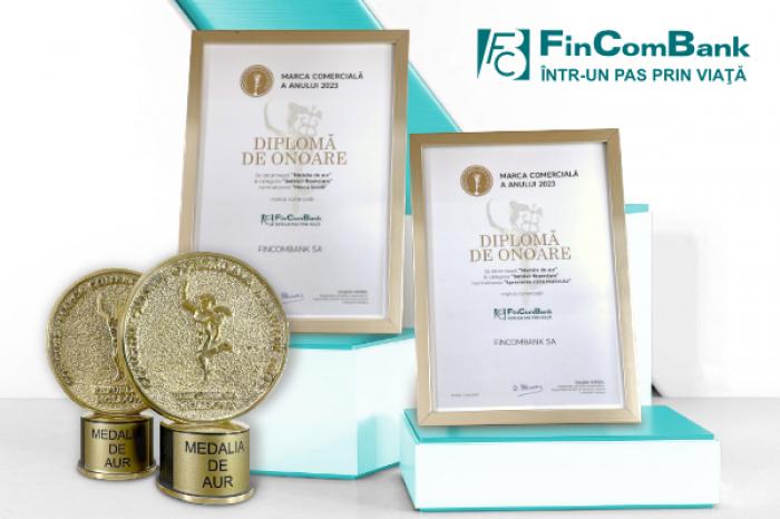 FINCOMBANK TRIUMFĂ LA CONCURSUL „MARCA COMERCIALĂ A ANULUI 2023”