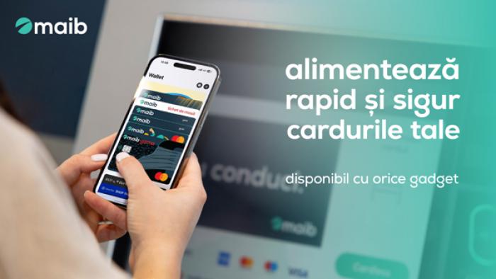 Ai cel puțin un card de la maib? Alimentează-l la bancomat mai simplu și rapid cu orice gadget care dispune de opțiunea NFC