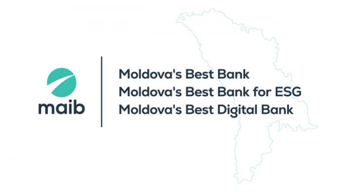 ​Maib признан «Лучшим банком Молдовы» по версии Euromoney Awards for Excellence