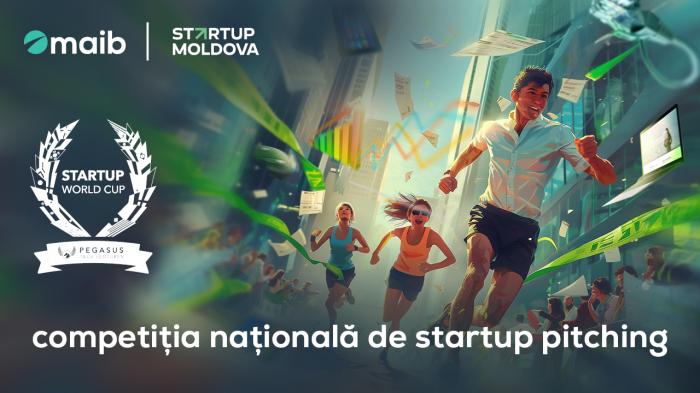 Maib susține prima Competiție Națională de Pitching a Startup-urilor. Câștigătorul va avea oportunitatea de a participa la Startul World Cup din Silicon Valley