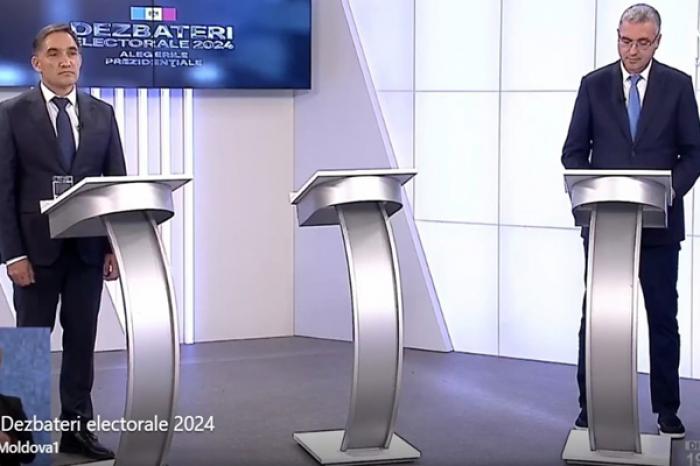 UN SINGUR CANDIDAT A PARTICIPAT LA PRIMA RUNDĂ DE DEZBATERI ELECTORALE LA POSTUL PUBLIC DE TELEVIZIUNE MOLDOVA 1