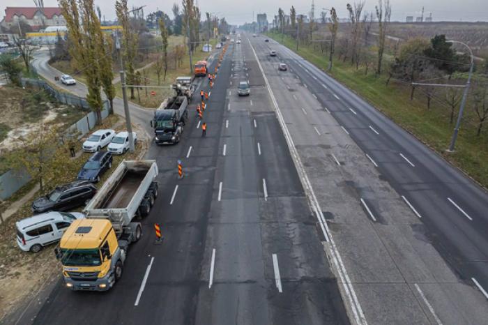 PRIMARUL CHIȘINĂULUI ANUNȚĂ DEMARAREA LUCRĂRILOR DE REABILITARE A UNUI TRONSON-CHEIE DE 3,4 KM AL AUTOSTRĂZII HINCEȘTI