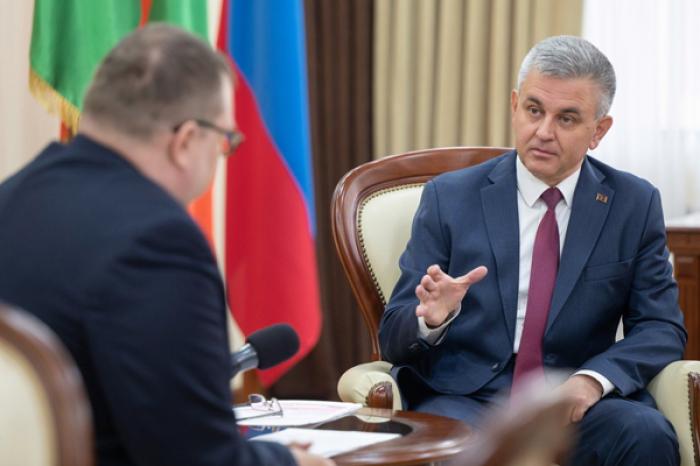 ЛИДЕР ПРИДНЕСТРОВБЬЯ СЧИТАЕТ, ЧТО ЗАМОРОЗКА ПЕРЕГОВОРНОГО ПРОЦЕССА С КИШИНЕВОМ «АБСОЛЮТНО ИСКУССТВЕННА»