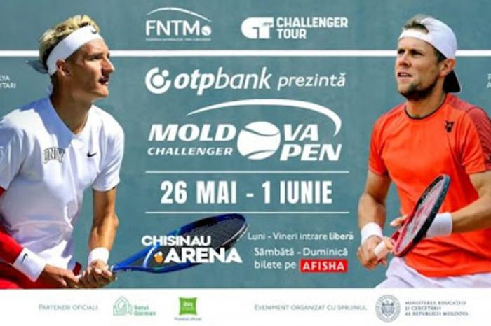 ​В КИШИНЕВЕ ПРОХОДИТ МЕЖДУНАРОДНЫЙ ТЕННИСНЫЙ ТУРНИР MOLDOVA OPEN CHALLENGER 50