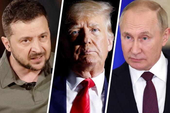 ​Зеленский предложил провести трехстороннюю встречу с Путиным и Трампом