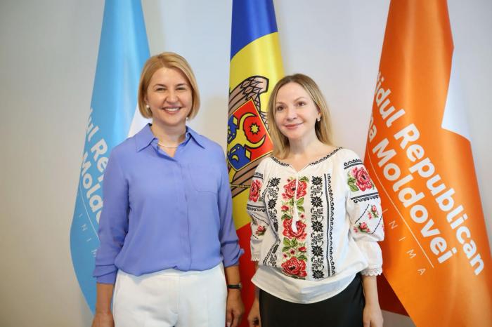Лидер INIMA MOLDOVEI Ирина Влах обсудила с представителем Посольства США ситуацию в стране перед выборами