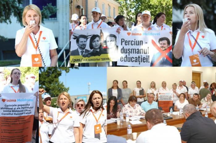 ​INIMA MOLDOVEI oprește închiderea a 5 școli în raionul Cahul: PAS comite o crimă