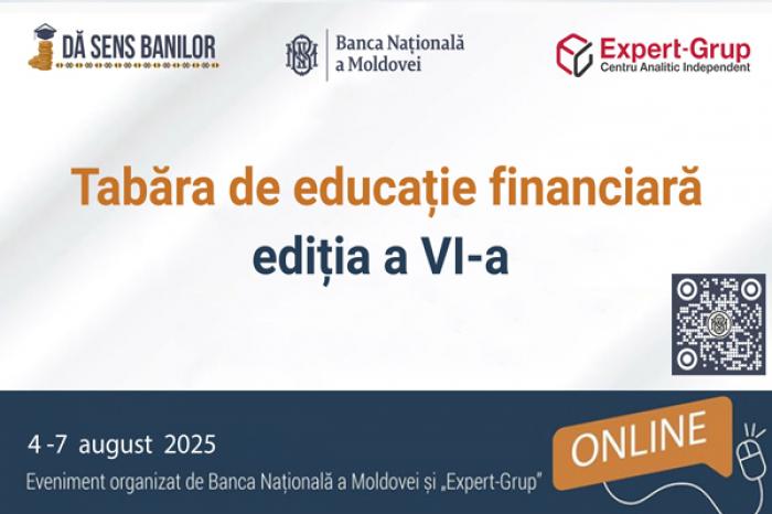 BANCA NAȚIONALĂ A DESCHIS O TABARĂ DE EDUCAȚIE FINANCIARĂ