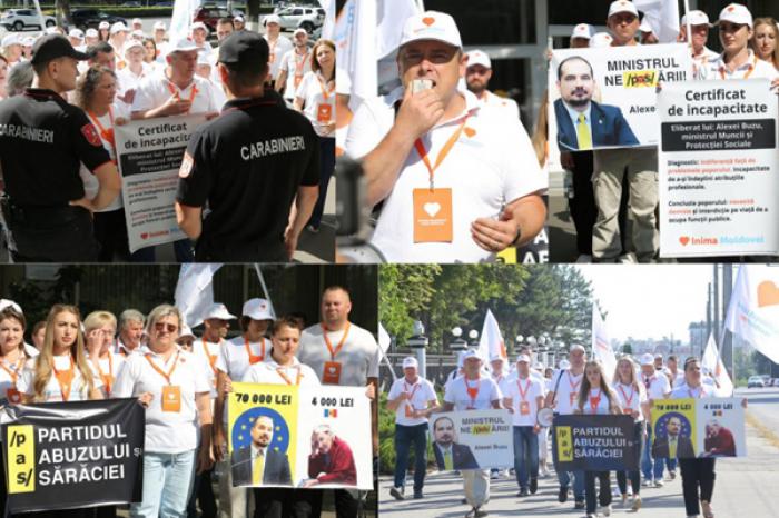 INIMA MOLDOVEI l-a trimis pe ministrul Alexei Buzu la „pensie politică pentru incapacitate”