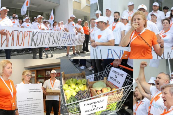 ”Pentru Moldova – producție moldovenească!”: Acțiunea INIMA MOLDOVEI în apărarea fermierilor și producătorilor naționali